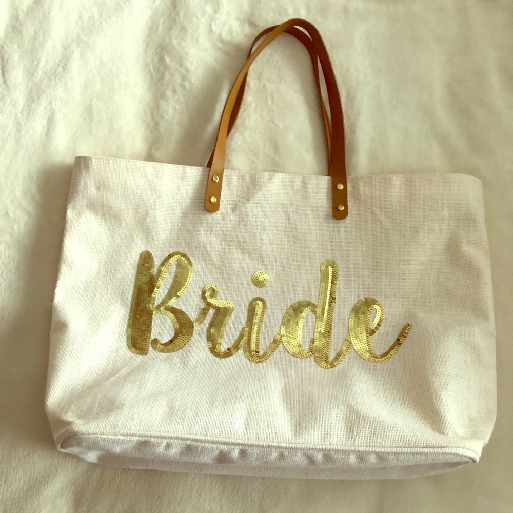 Bride tote bag